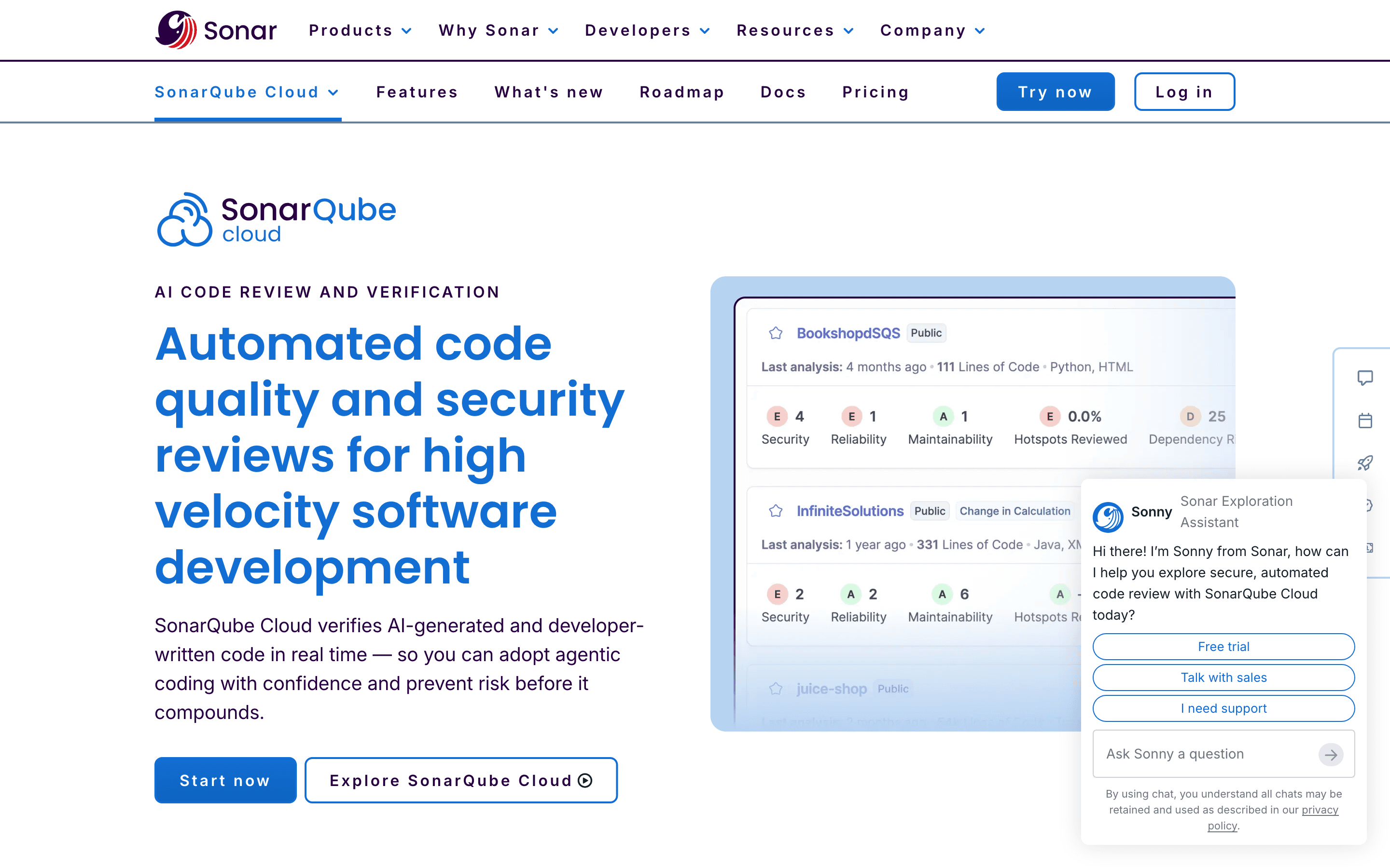 SonarQube: Cloud