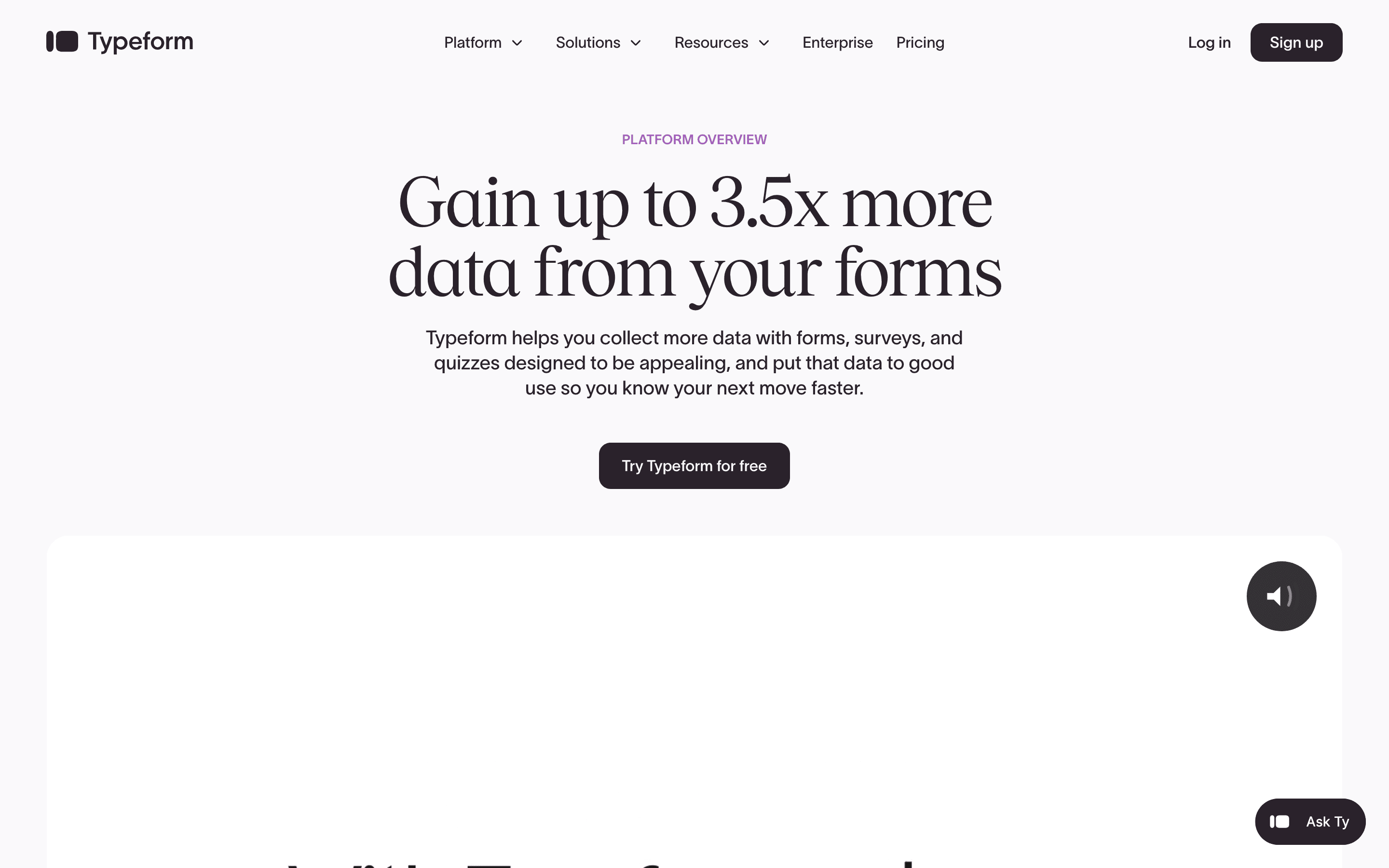 Typeform: Platform overview