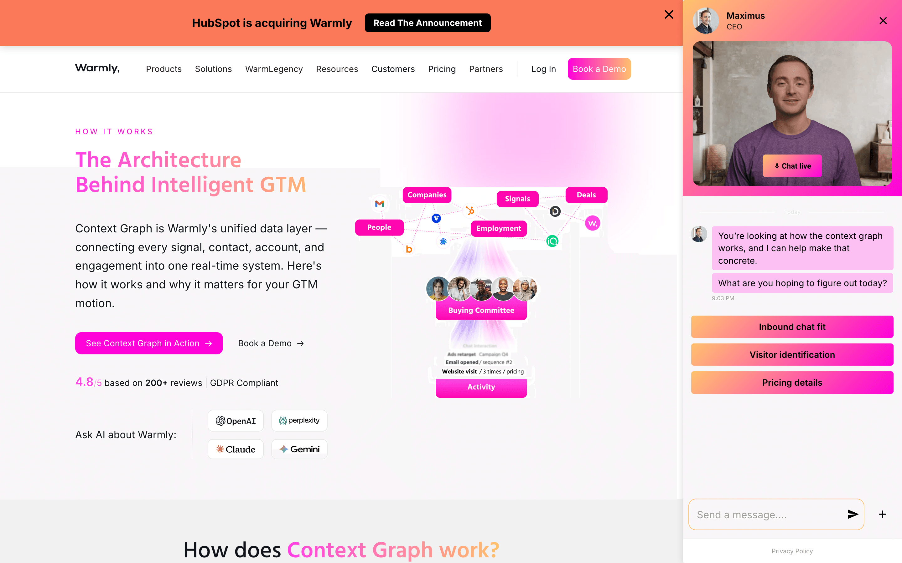Warmly: How it works