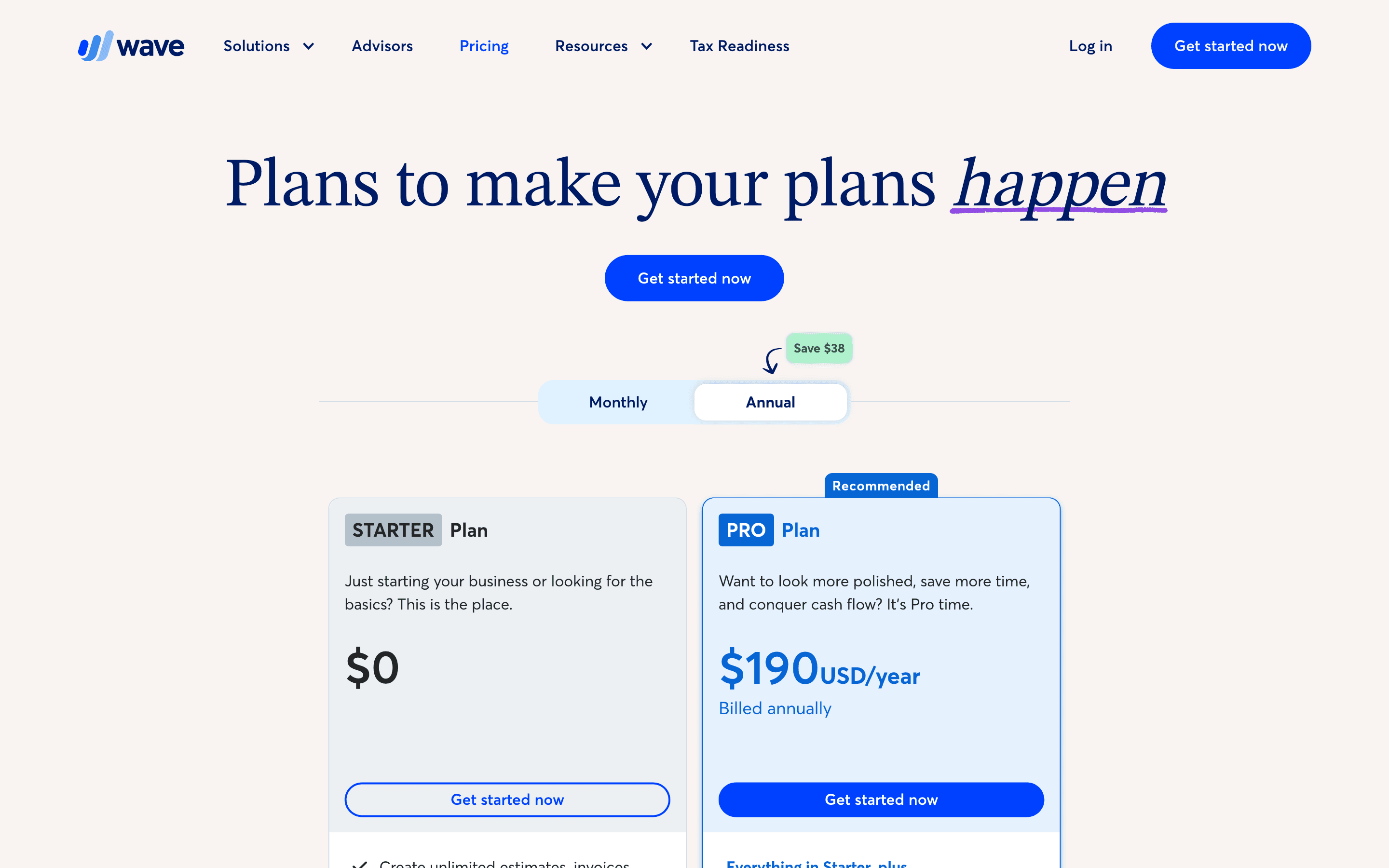 Wave pricing