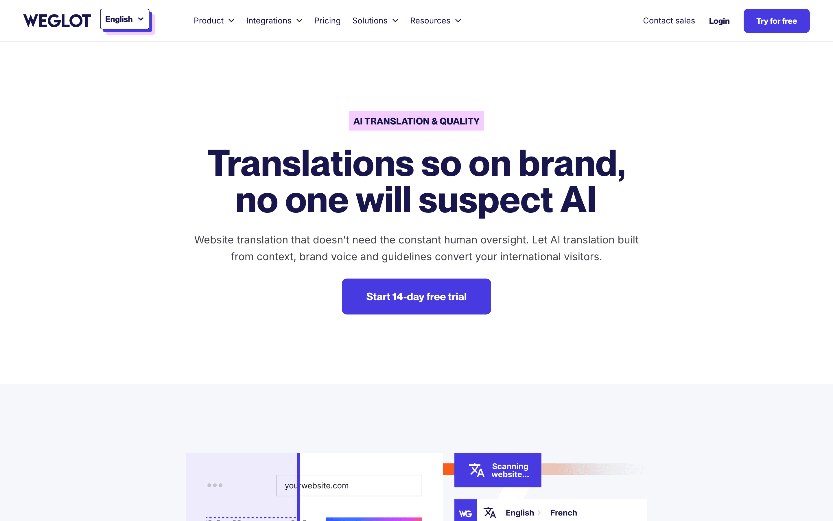 Weglot: Ai translation quality