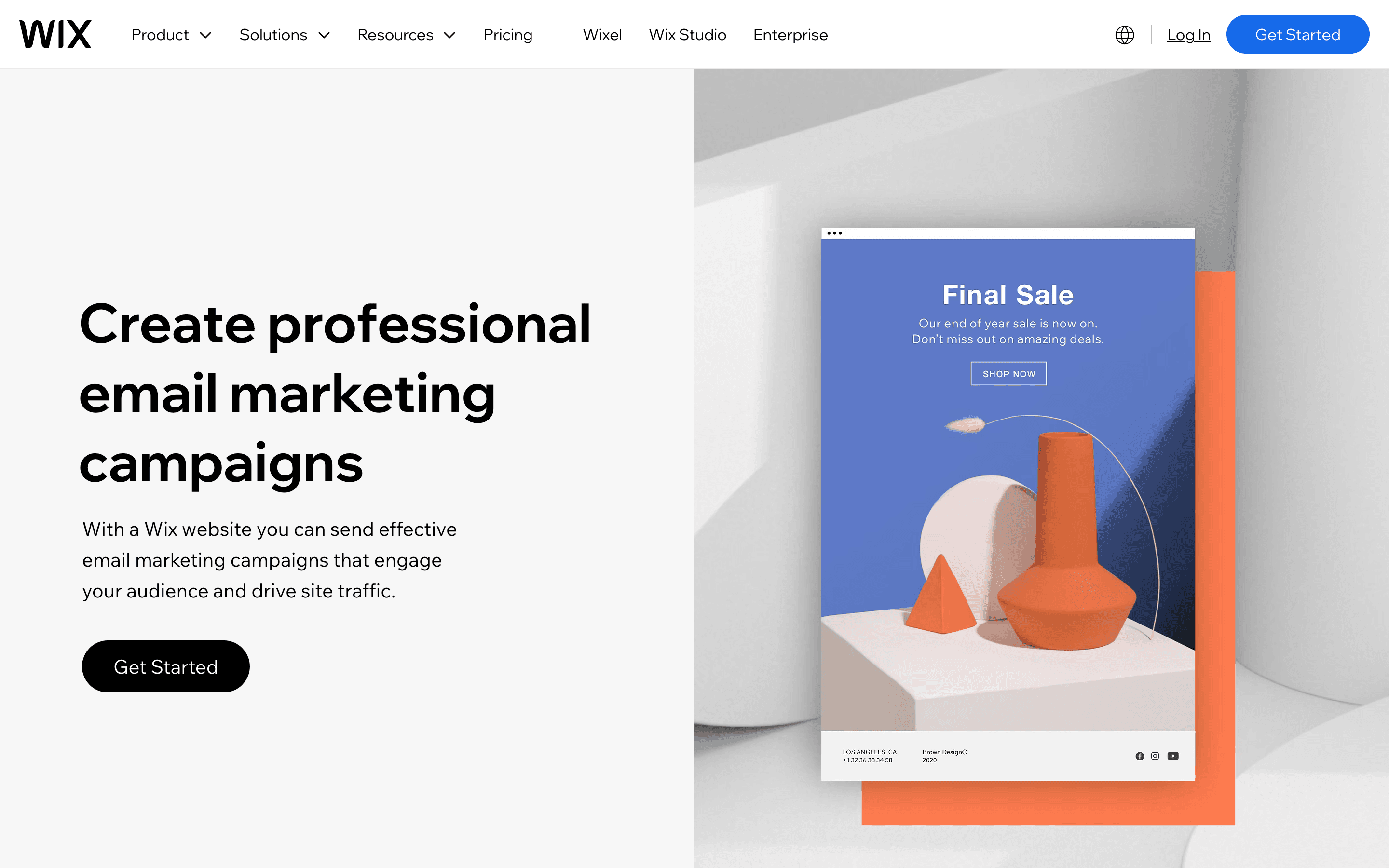 Wix: Email marketing