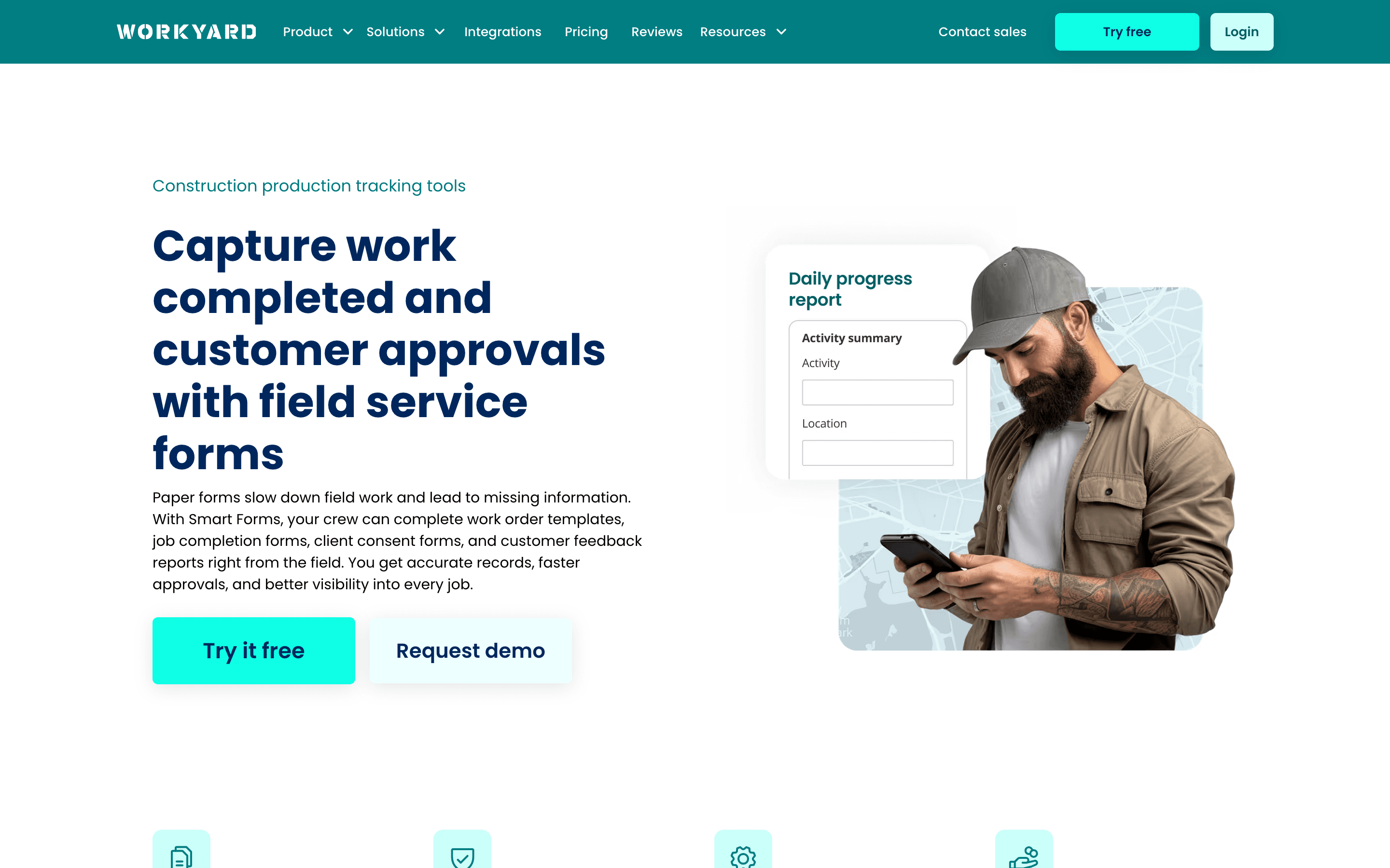 Workyard: Production tracking