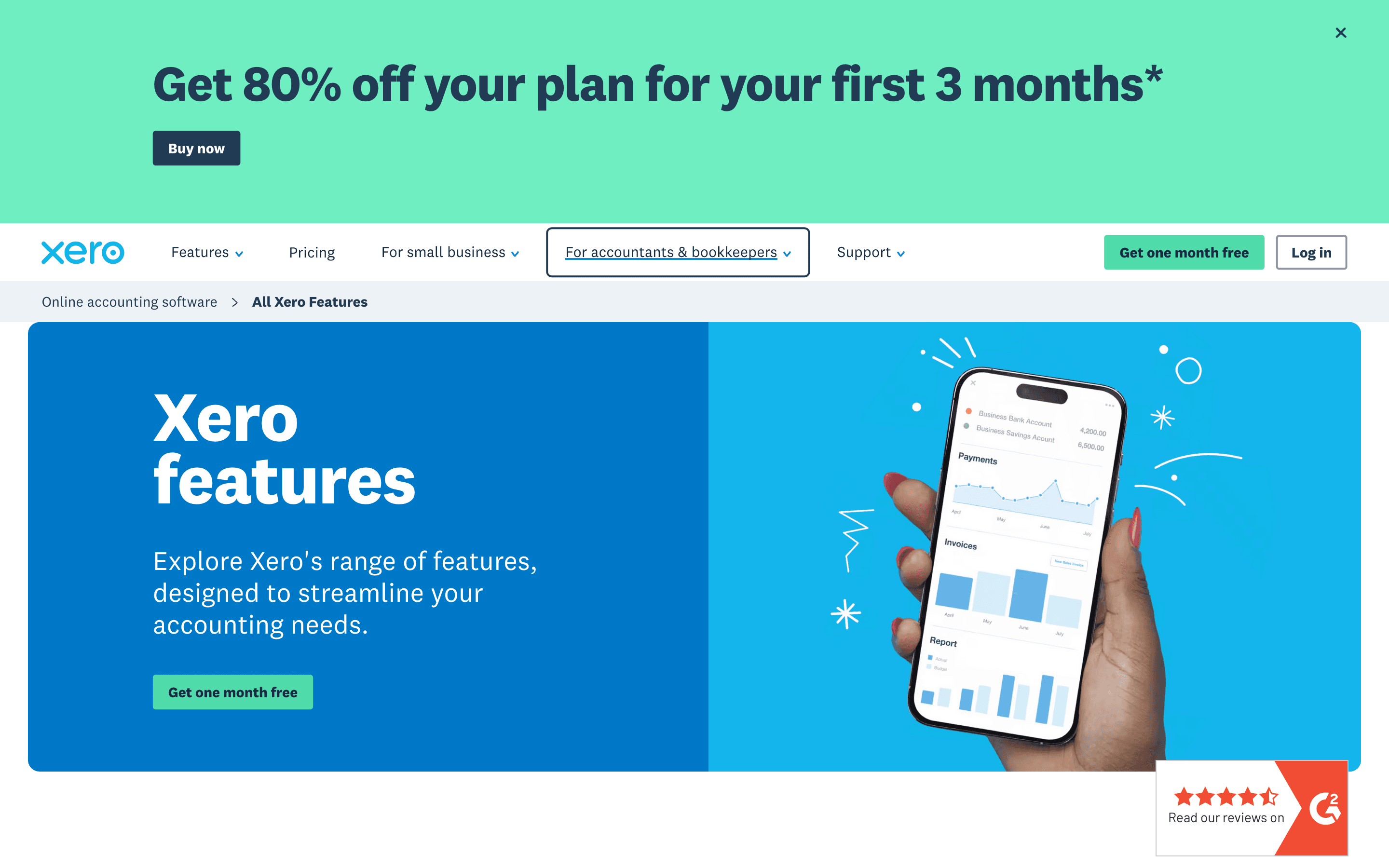 Xero: All features